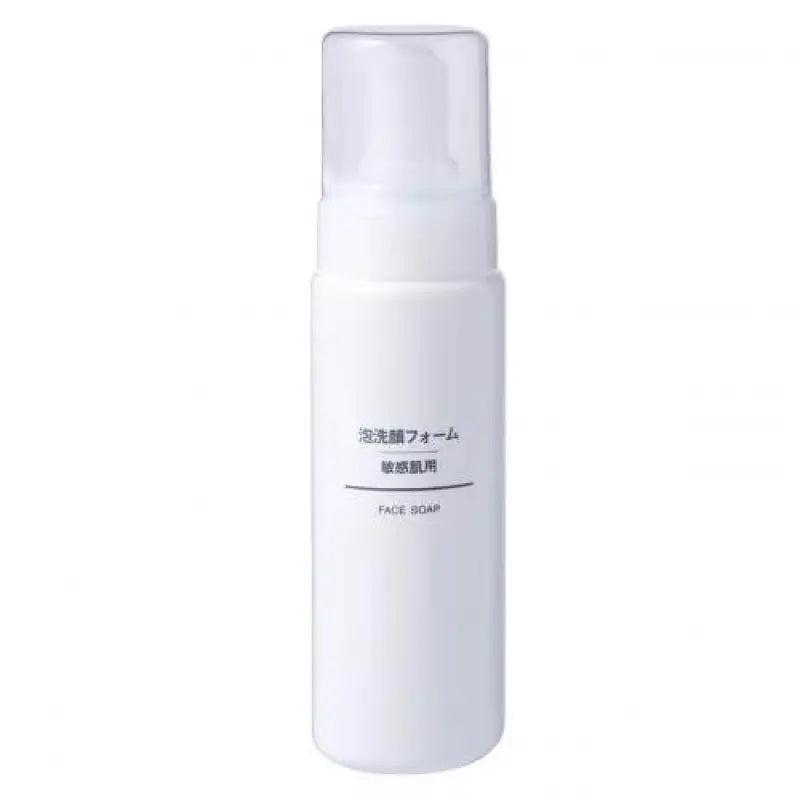 Muji Mild Face Soap Refreshed Skin In The Morning 200ml - Japanese Cleansing Foam Skincare
