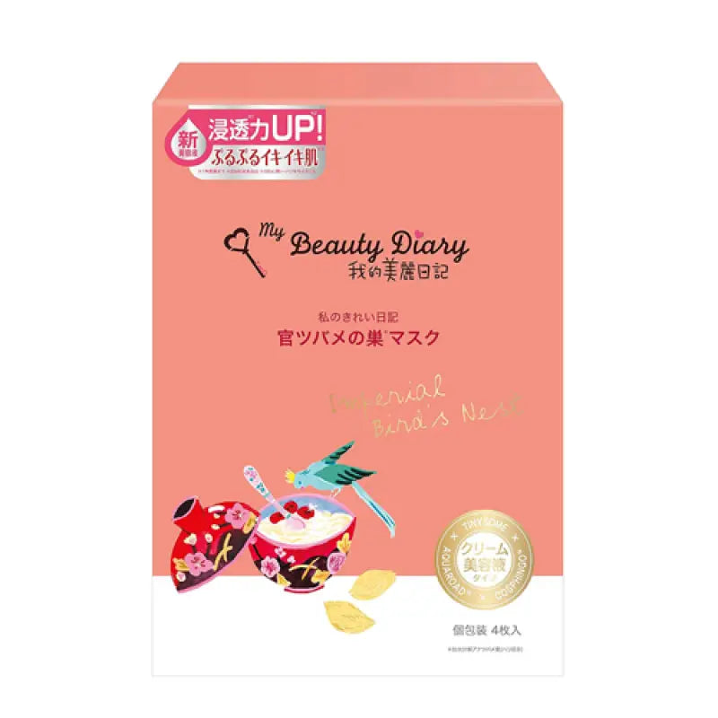 My Beauty Diary Imperial Bird’s Nest Face Mask 4 Sheets