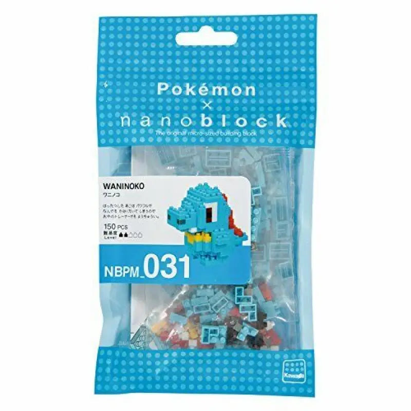 Nanoblock Pokemon Totodile Nbpm031