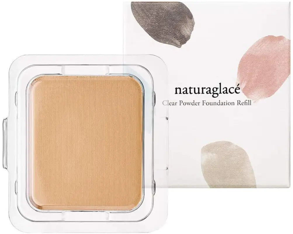 Naturaglacé Clear Powder Foundation NO3 SPF40/ PA + + + 11g [refill] - Japan Face Makeup