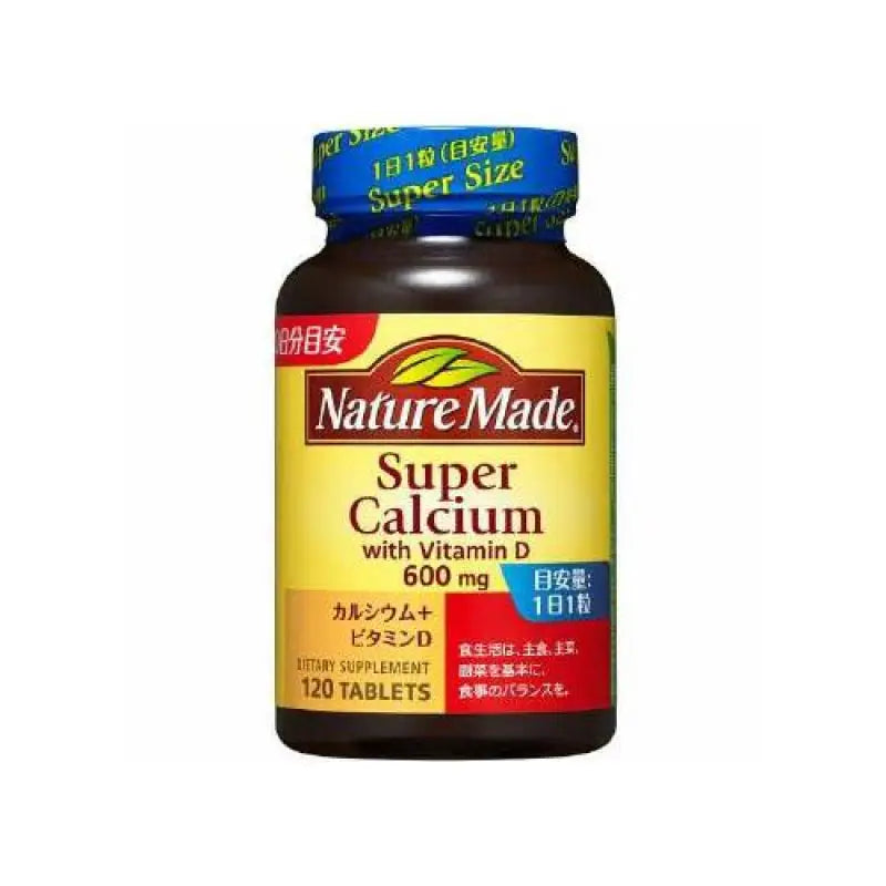 Nature Made Super calcium 120 capsules - Health