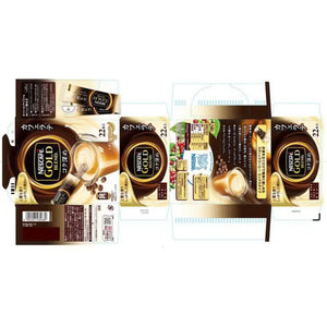Nestle Japan Nescafe Gold Blend Rich Deep Instant Coffee 22 Stick - Food and Beverages