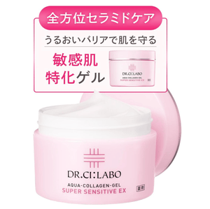 New Medicine Aqua Collagen Gel, Super Sensitive EX R (200 g) Set, [Lotion, Serum, Milky Lotion, Cream, All - in - One Gel]