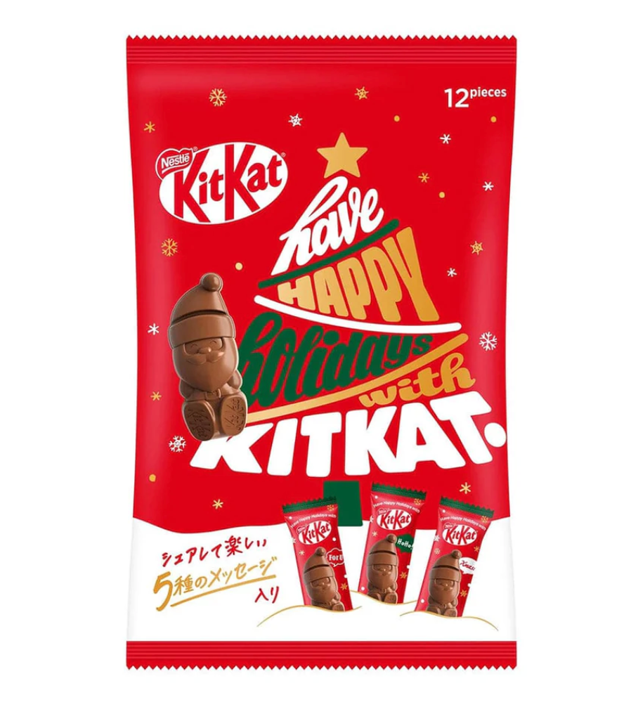 Kit Kat Holiday Santa Share Bag