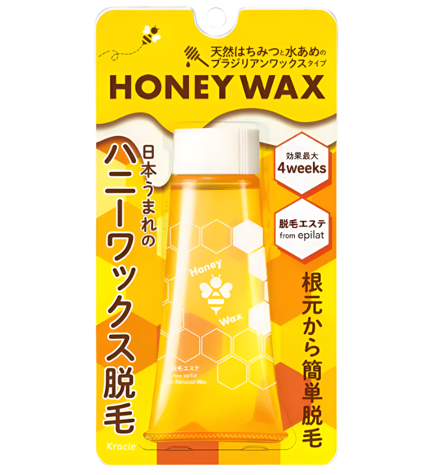 Epilat Salon Honey Hair Removal Depilatory Wax With 20 Sheets 140g