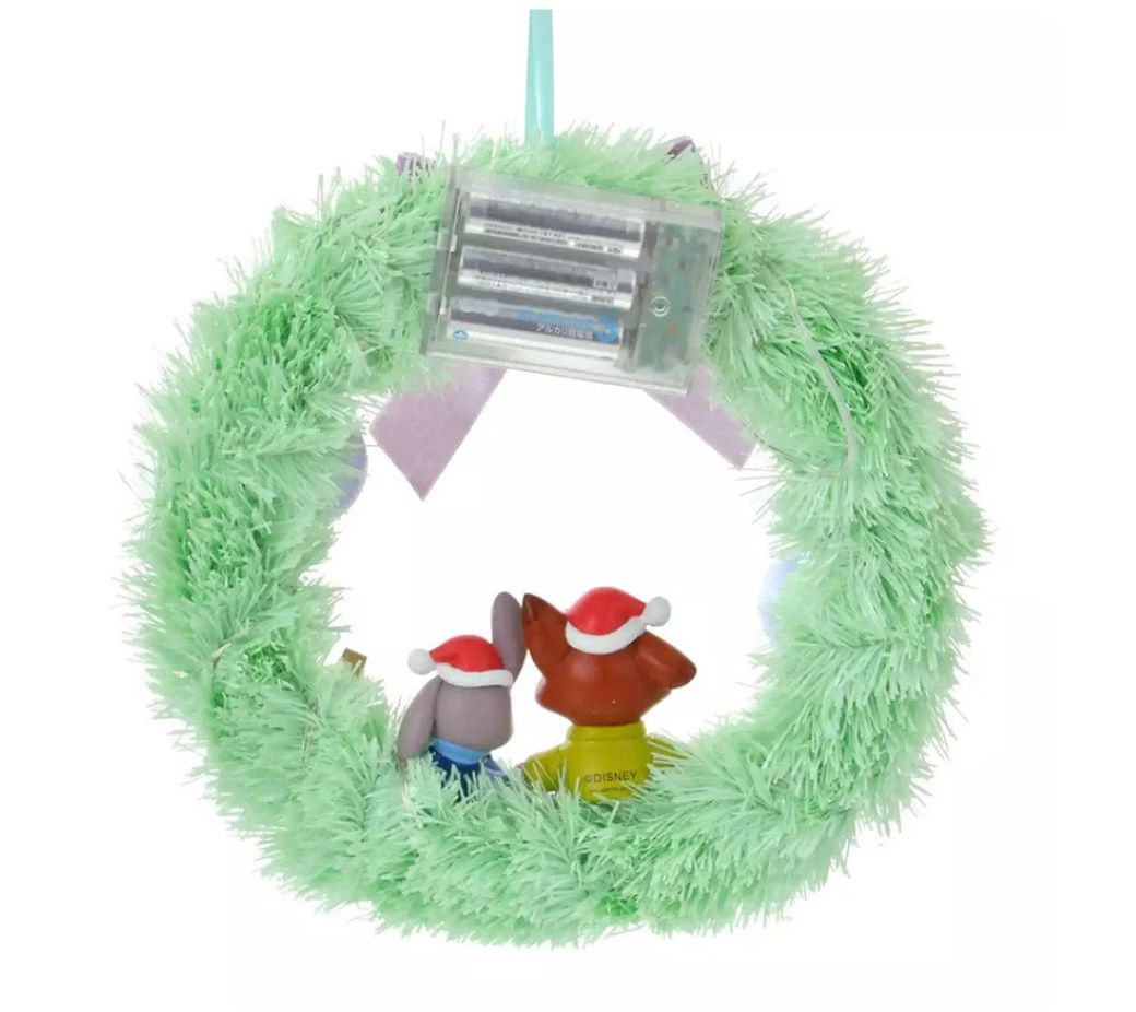 Disney Christmas Zootopia Wreath Light Up