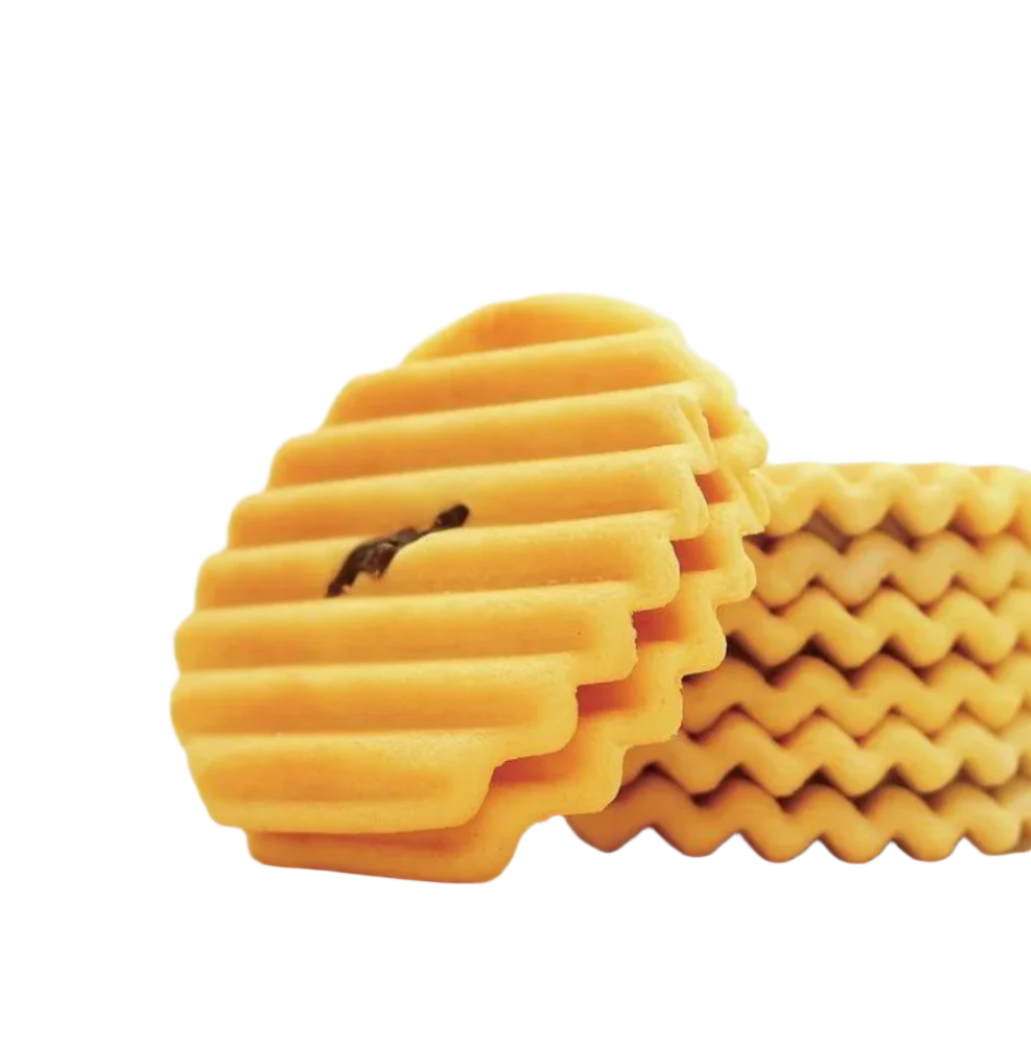 Kyo Kaori Vanilla Cream Zig Zag Sandwich Cookie (Pack of 6)