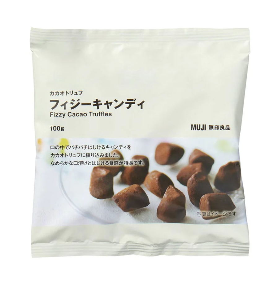 Muji Fizzy Cacao Truffles