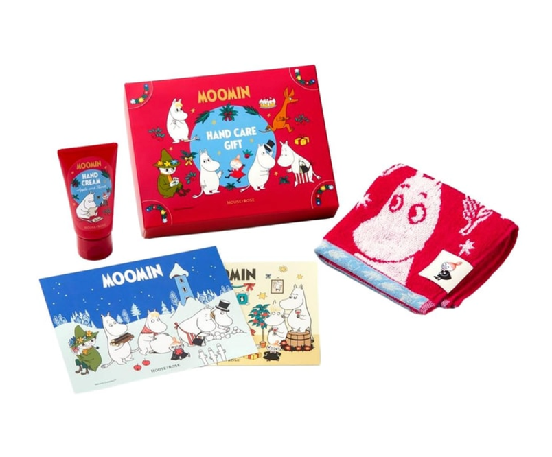 Body Care Gift Set, Apple & Floral (Moomin Collaboration 2024 Christmas Limited Edition)