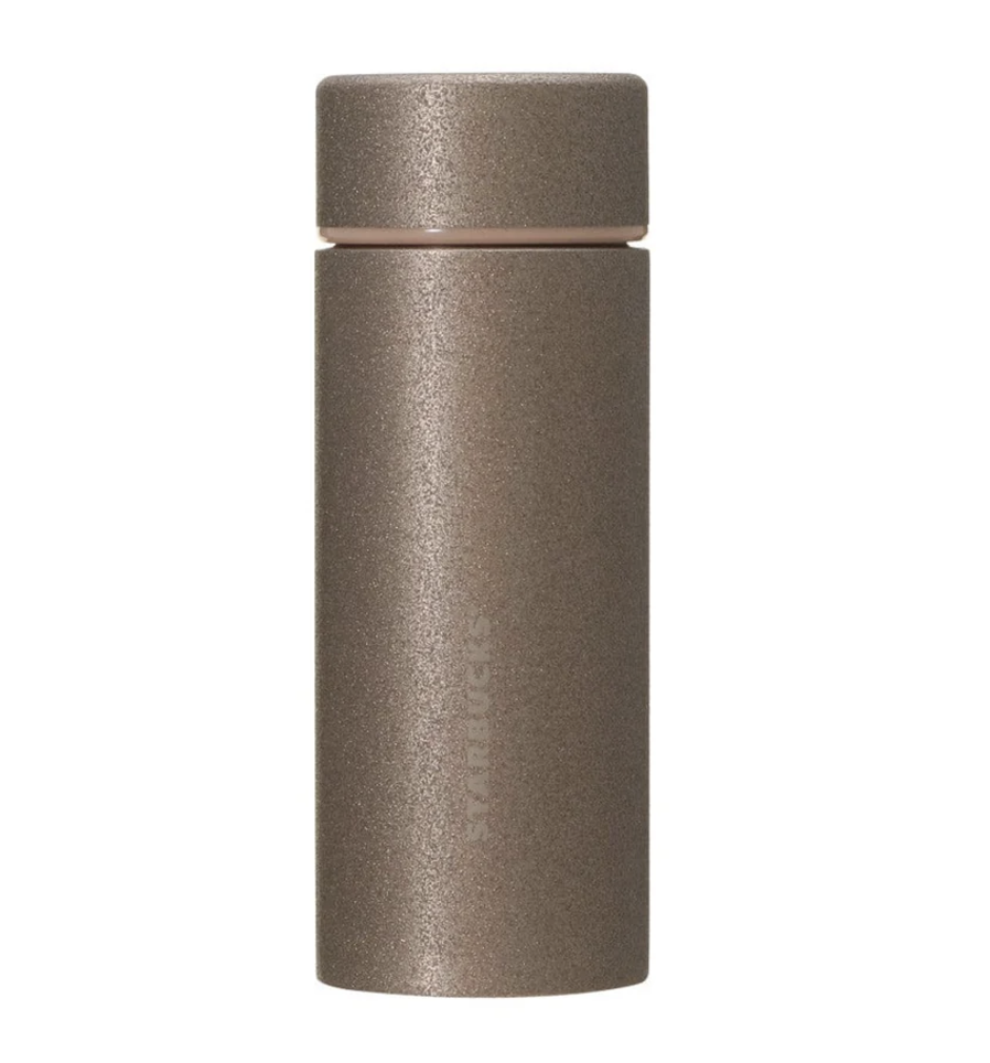 Starbucks Stainless Steel Bottle Glitter Gold