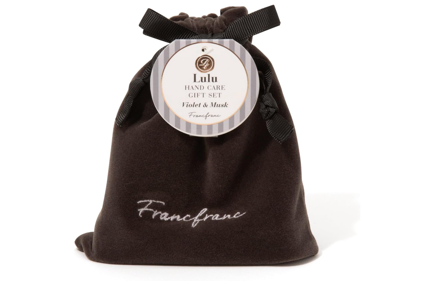 Francfranc Franc Lulu Hand Care Gift Set Velour XS Gray