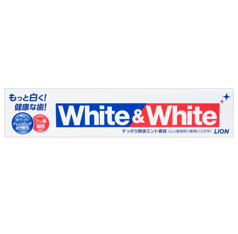 WHITE&WHITE Fresh Mint Toothpaste 150g