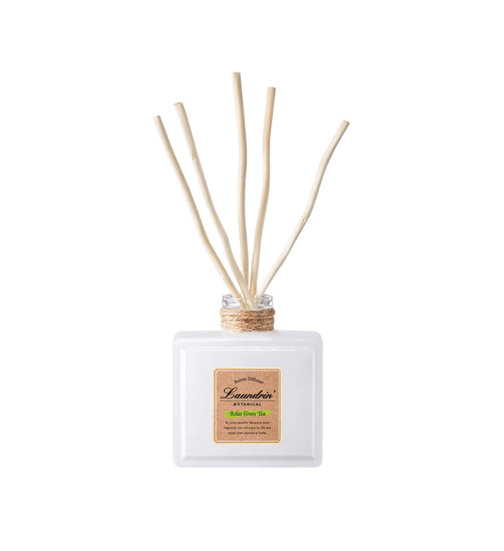 Botanical Room Reed Diffuser, Relax Green Tea, 80ml