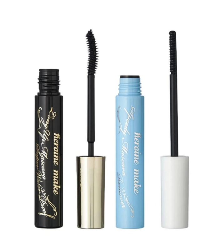 KissMe Heroine Make Long UP Mascara Super WP 01 + Speedy Mascara Remover Mini Travel Set