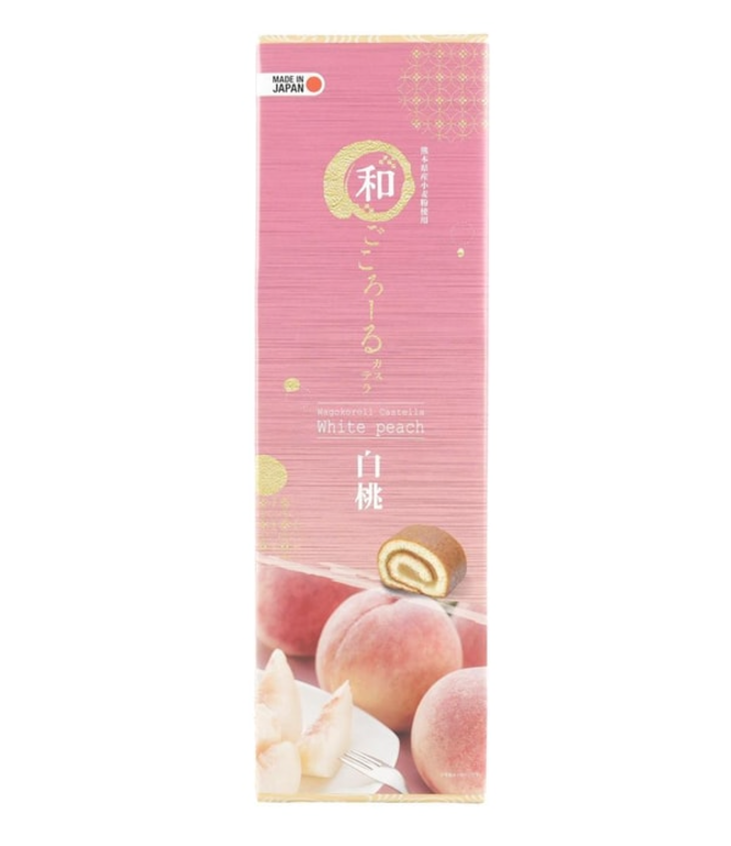 Wagokoroll Castella Cake Peach