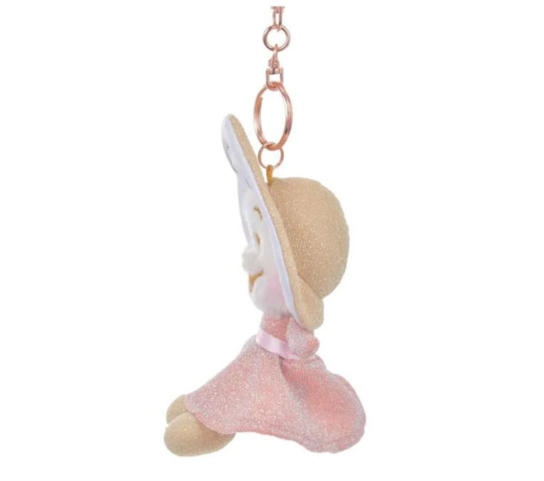 Disney Young Oyster Plush Winter Keychain Shiny Color