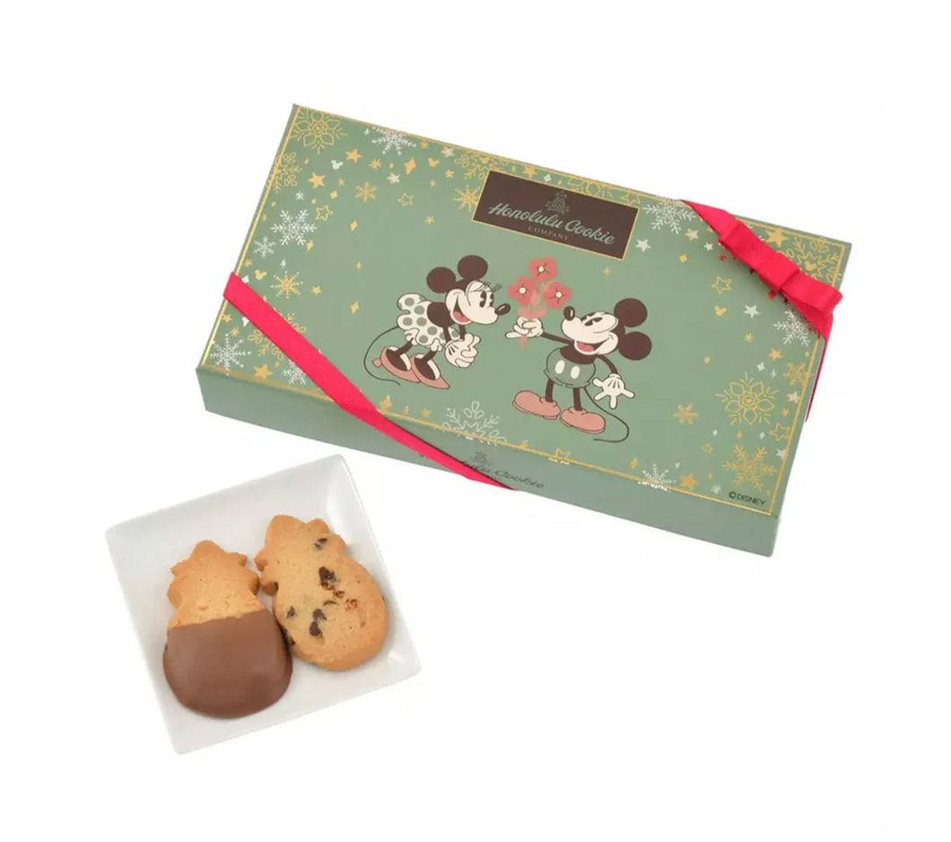 Disney Honolulu Cookie Company Mickey & Minnie Cookies in a Box