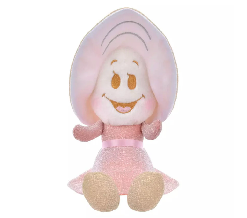 Disney Young Oyster Plush Toy Winter Shiny Color