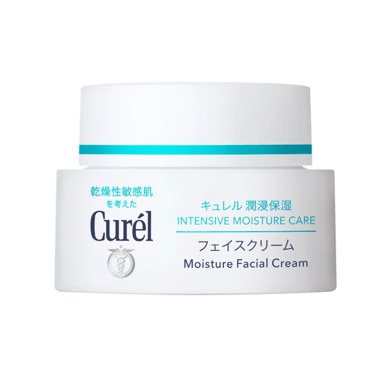 Curel Intensive Moisturizing Cream – Sensitive Skin Hydration with Neuro Ceramide – Redness Relief