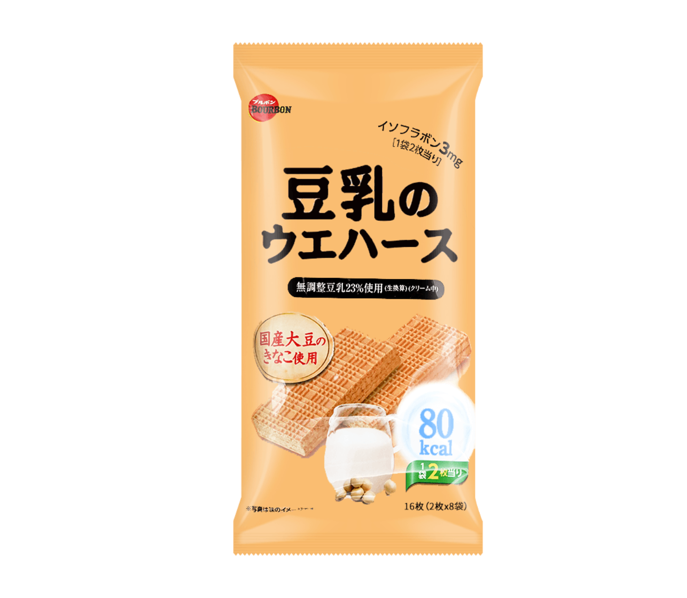 Soybean Milk Flavored Wafer 112g