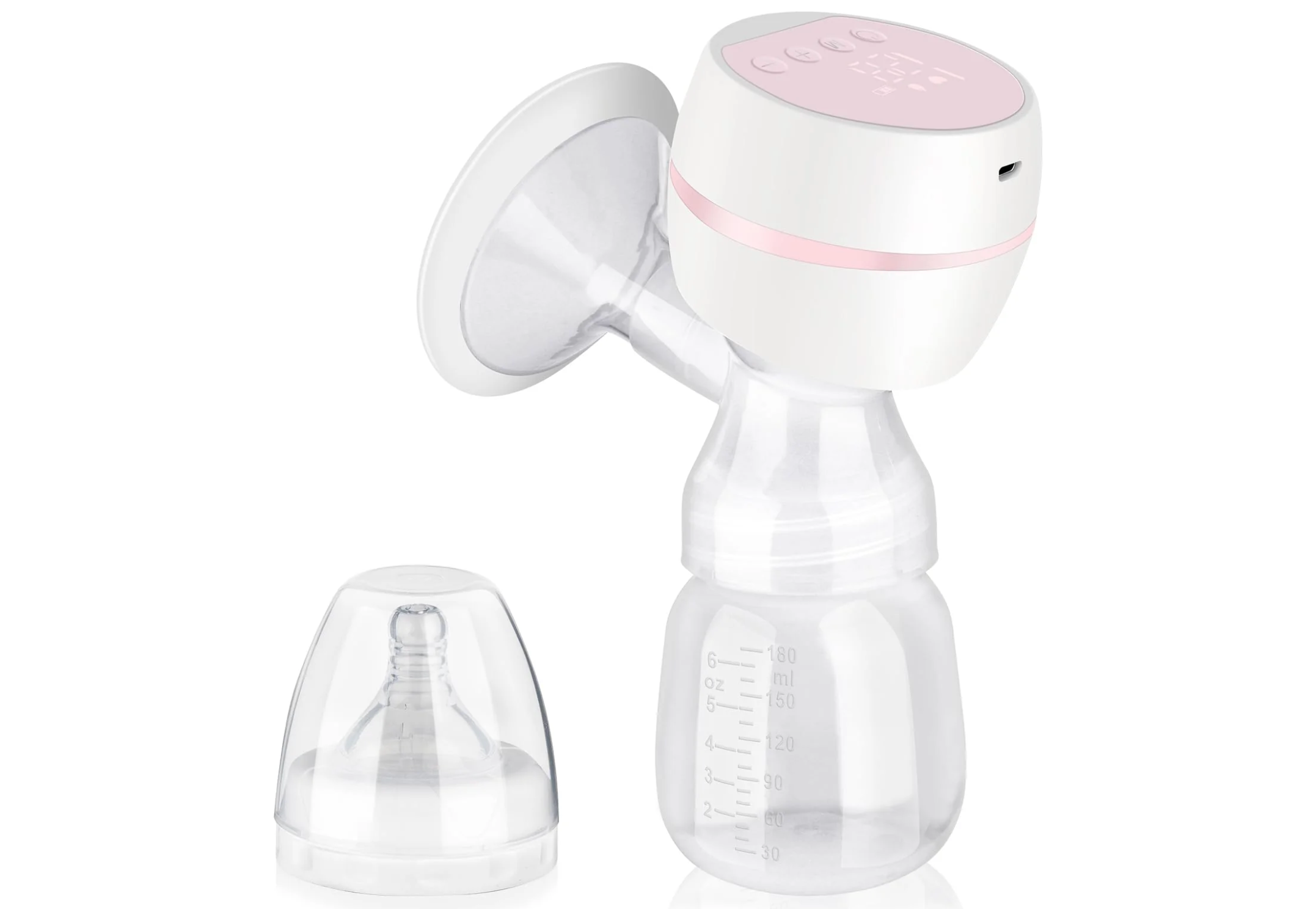 Browell Electric Breast Pump USB Rechargeable 180ml