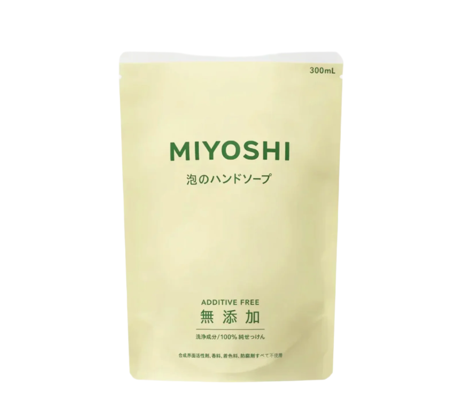 Miyoshi Additive-Free Gentle Foam Hand Soap Refill 300ml