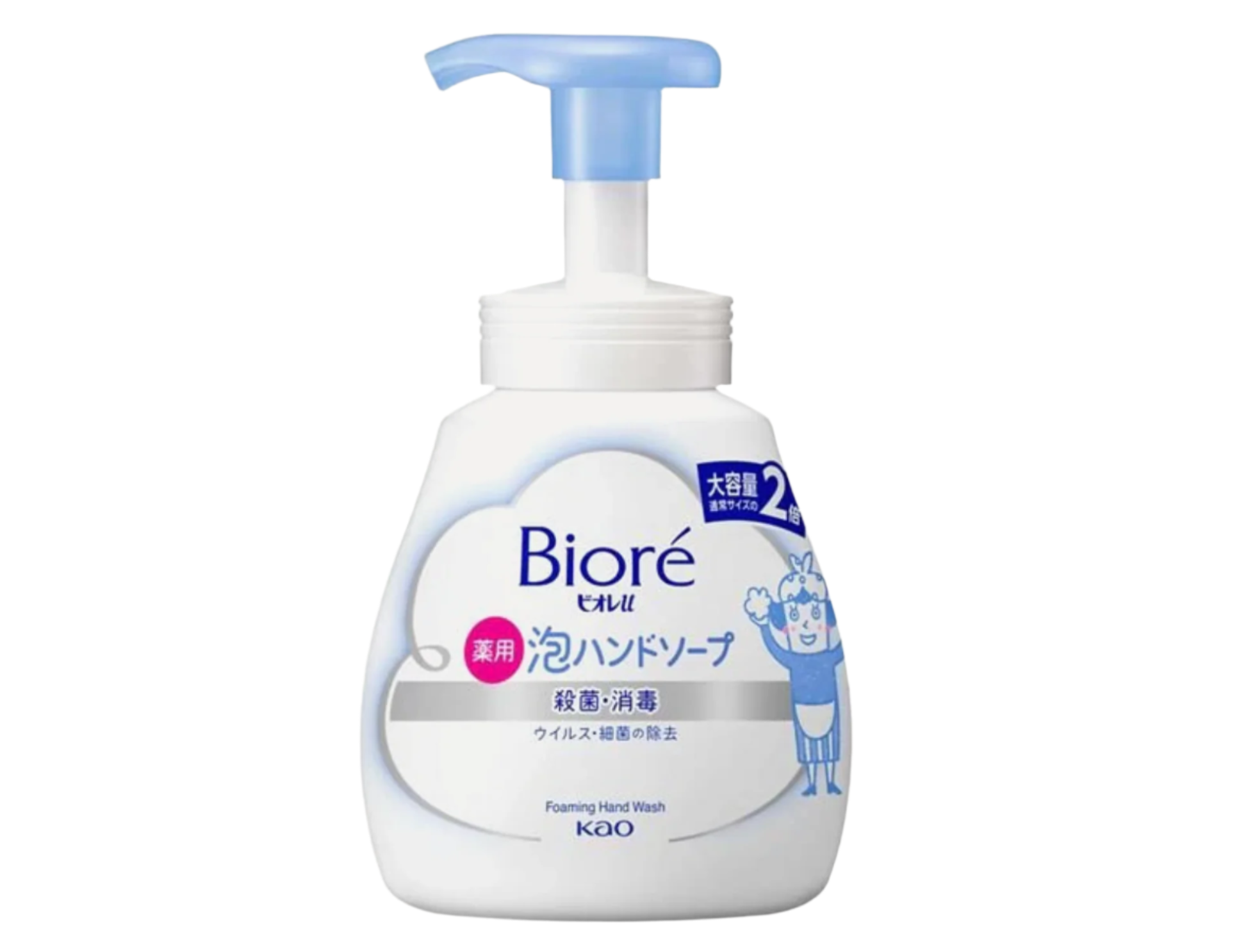 Bioré Foaming Hand Wash Gentle Hand Soap Pump Bottle 500ml