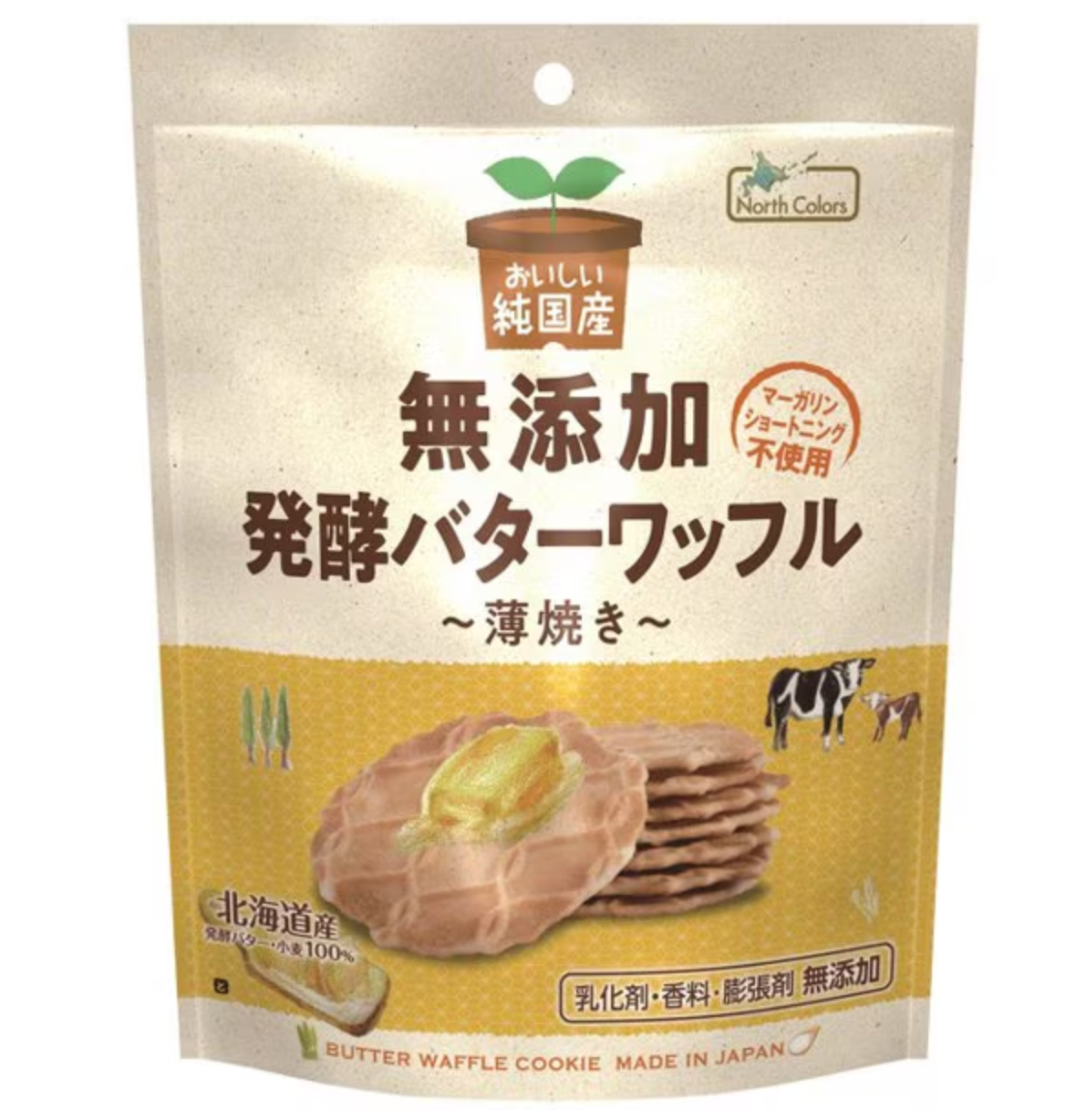 North Colors Pure Japanese Butter Waffle 8 pieces