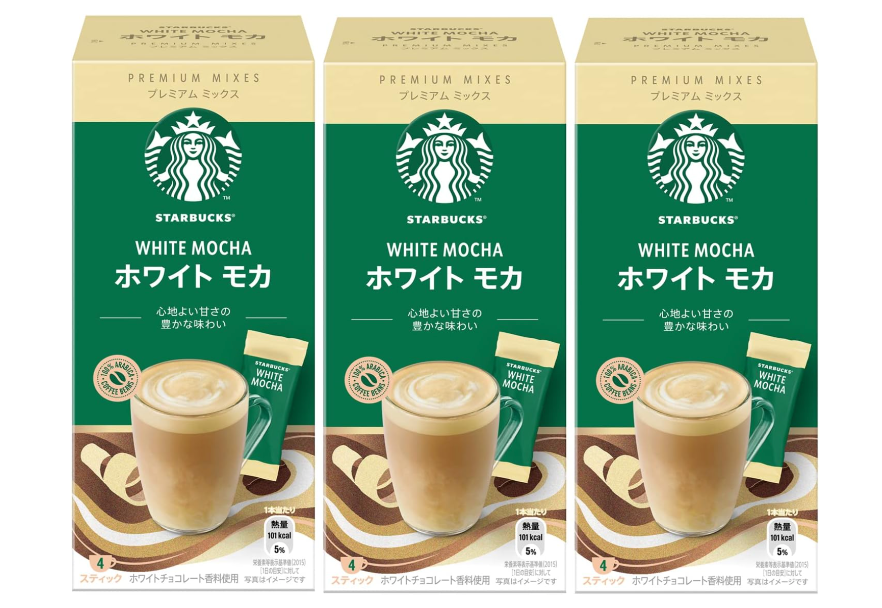 Starbucks Premium Mix White Mocha 4 pcs x 3 boxes