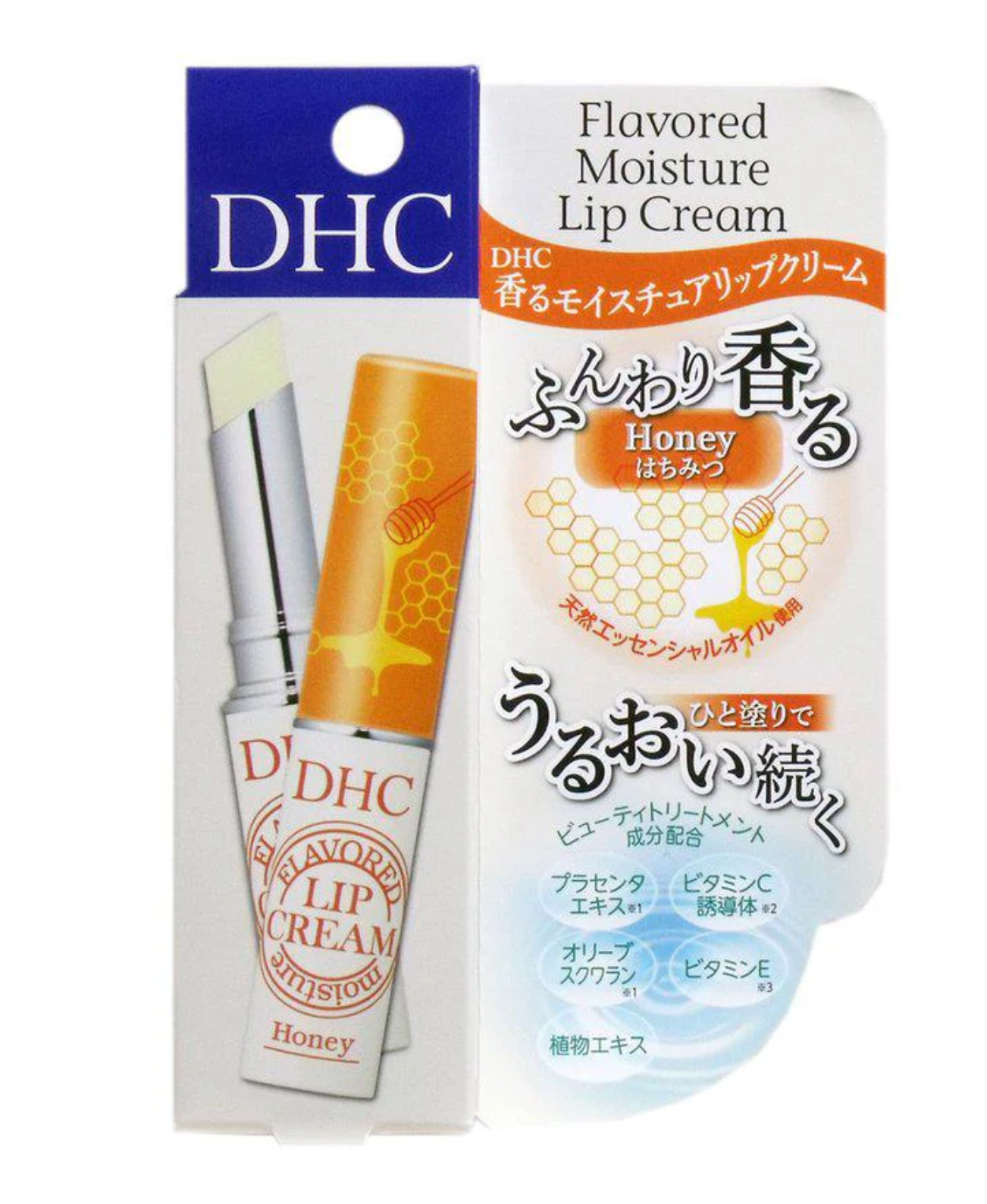 DHC Honey Flavored Moisturizing Lip Cream 1.5g