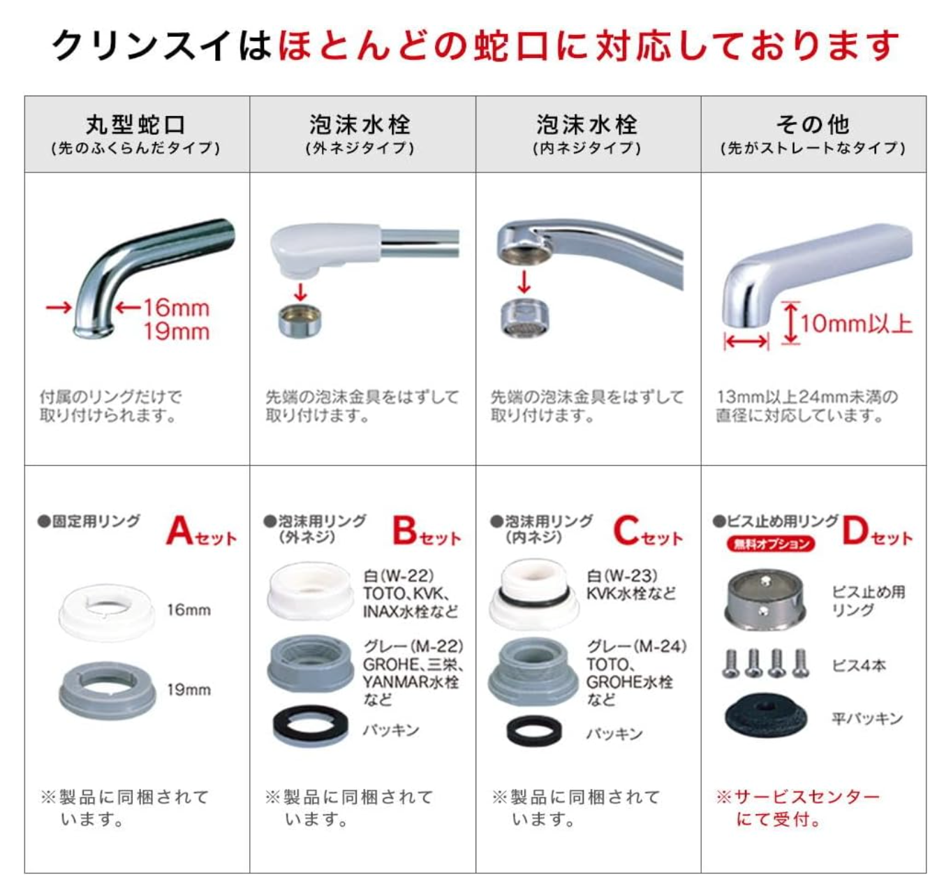 Krinsui Water Purifier, MONO Series, Matte Black, 2 Cartridges, Total MD1-BK & Replacement Cartridge MDC01S (Set of 2) - YOYO JAPAN