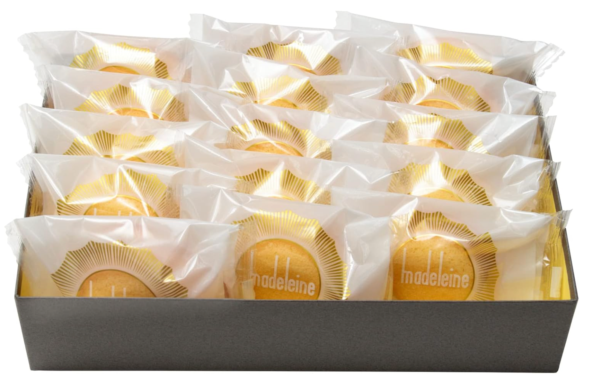 Sawata Western Confectionery Baked Madeleine, 15-piece Assorted Set - YOYO JAPAN
