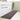 Baibu Home Kitchen Mat with L-Shaped Creases, 0.3 inches (8 mm), 17.3 x 70.9 inches (44 x 180 cm) Brown - YOYO JAPAN