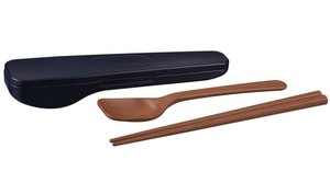 Thermos CPE-001 NVY Spoon & Chopsticks Set, Navy - YOYO JAPAN