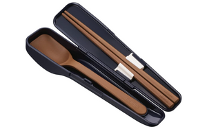 Thermos CPE-001 NVY Spoon & Chopsticks Set, Navy - YOYO JAPAN