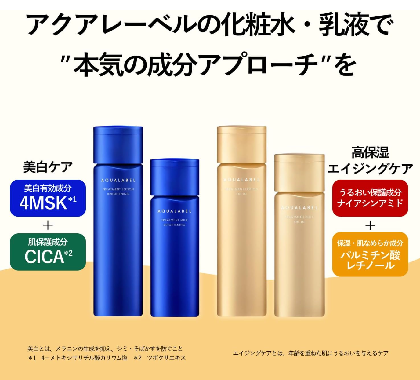 AQUALABEL Treatment Milk Brightening Moisturizing (130ml) - YOYO JAPAN