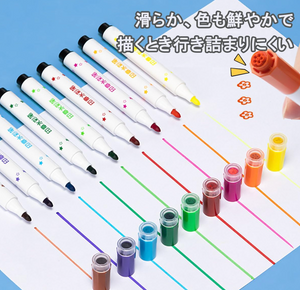 DELI 24 Colors Art Marker - YOYO JAPAN