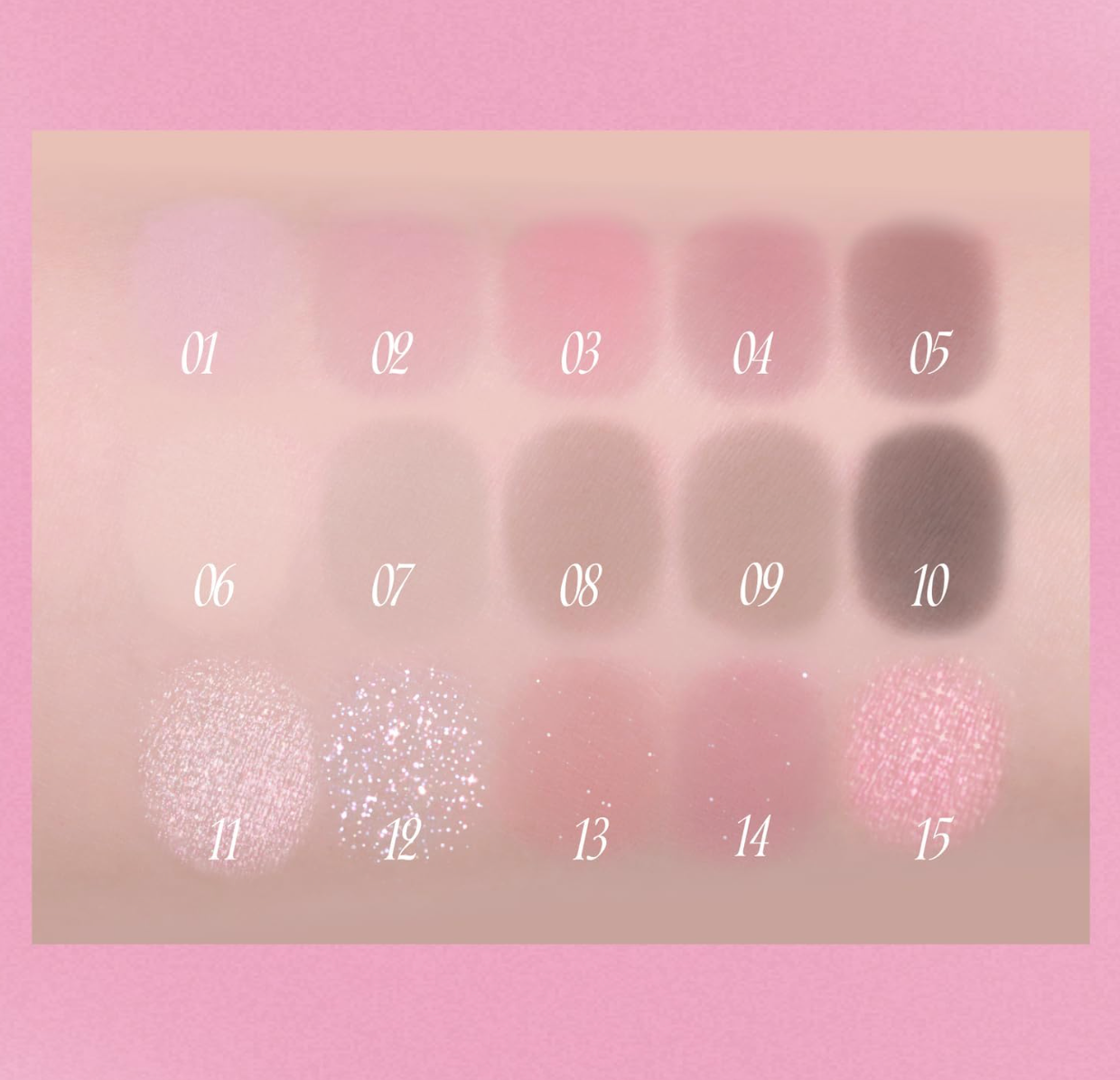 FWEE More Mood Eyeshadow Palette 06 More Than Rose - YOYO JAPAN