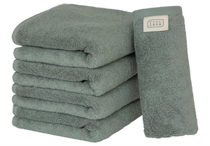 Kenkyujo Towels Volume Rich #003 Face Towel, Set of 5 - YOYO JAPAN