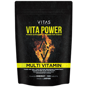 VITAS VITA POWER Maca Zinc, Multivitamins, 120 Capsules - YOYO JAPAN