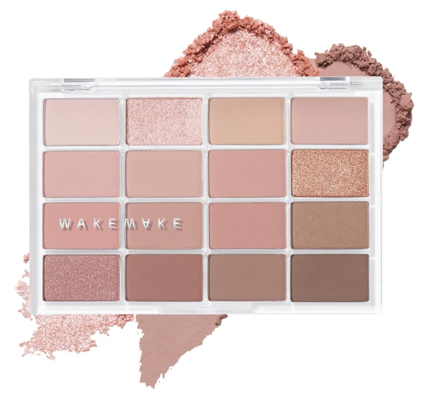 WAKEMAKE Official Soft Blurring Eye Palette (05 Mute Coral Bluring) - YOYO JAPAN