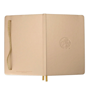 Starbucks Holiday 2025 Notebook Gold - YOYO JAPAN