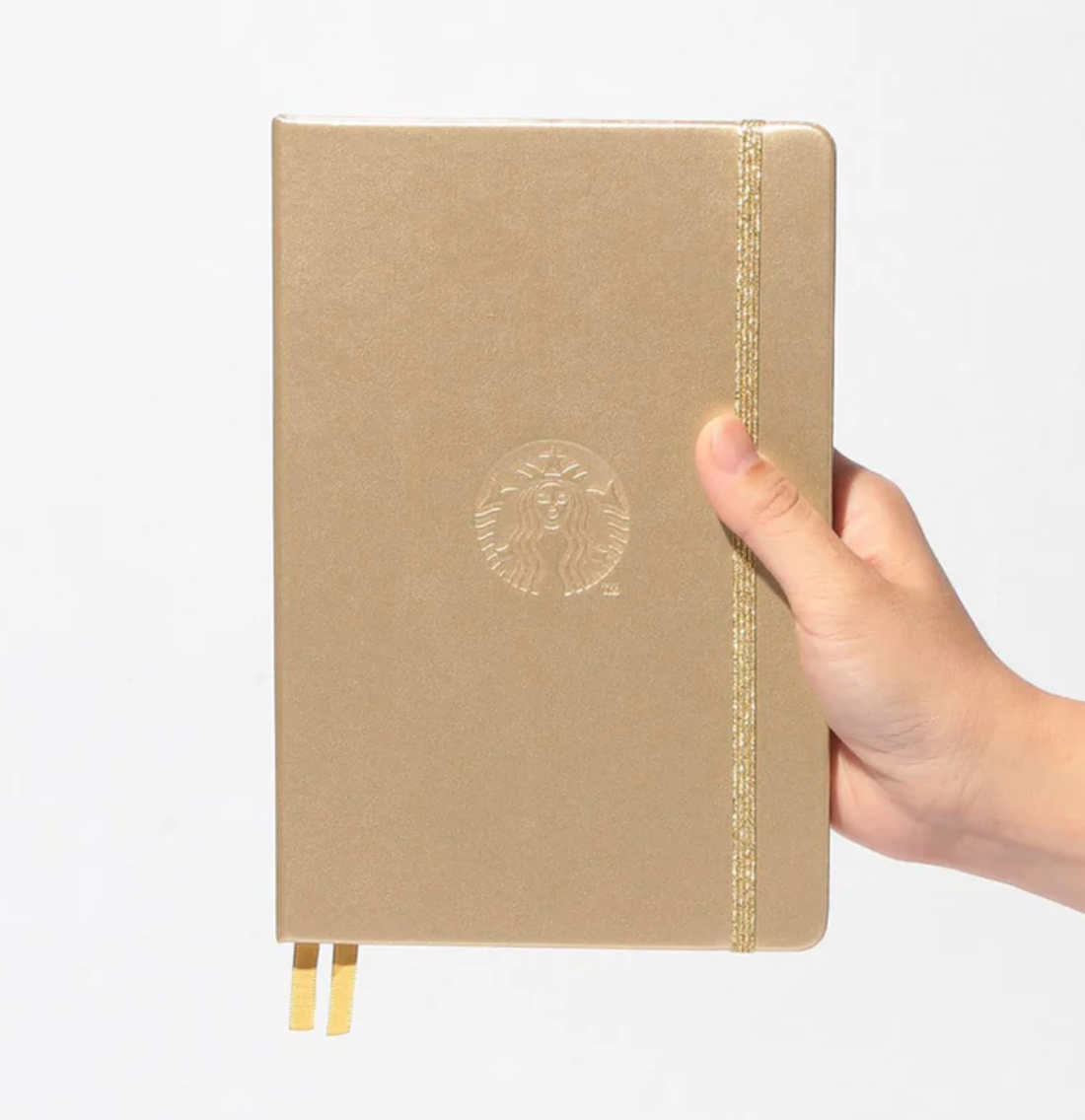 Starbucks Holiday 2025 Notebook Gold - YOYO JAPAN