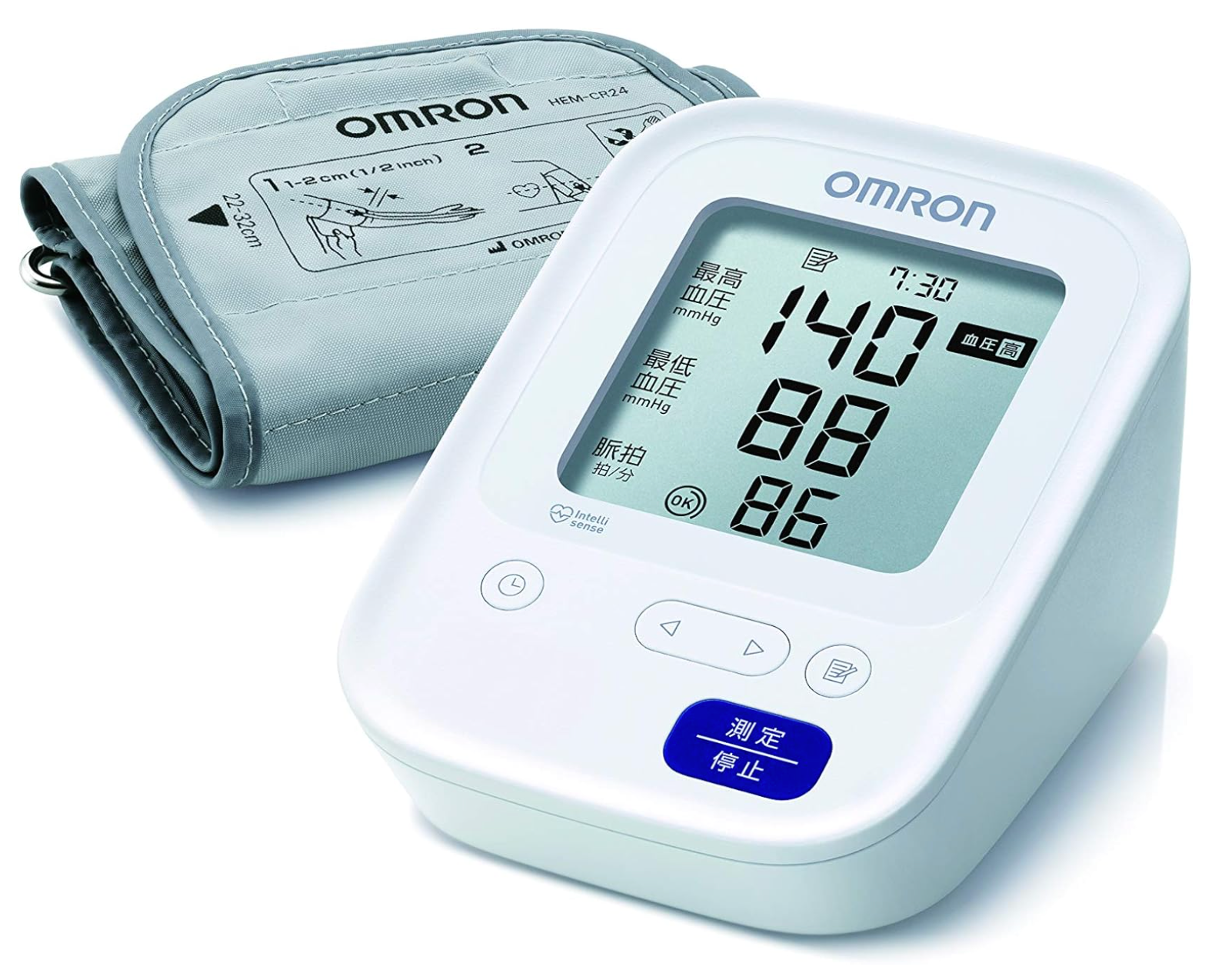 Omron HCR-7104 Bicep Blood Pressure Monitor, Standard 19 Series