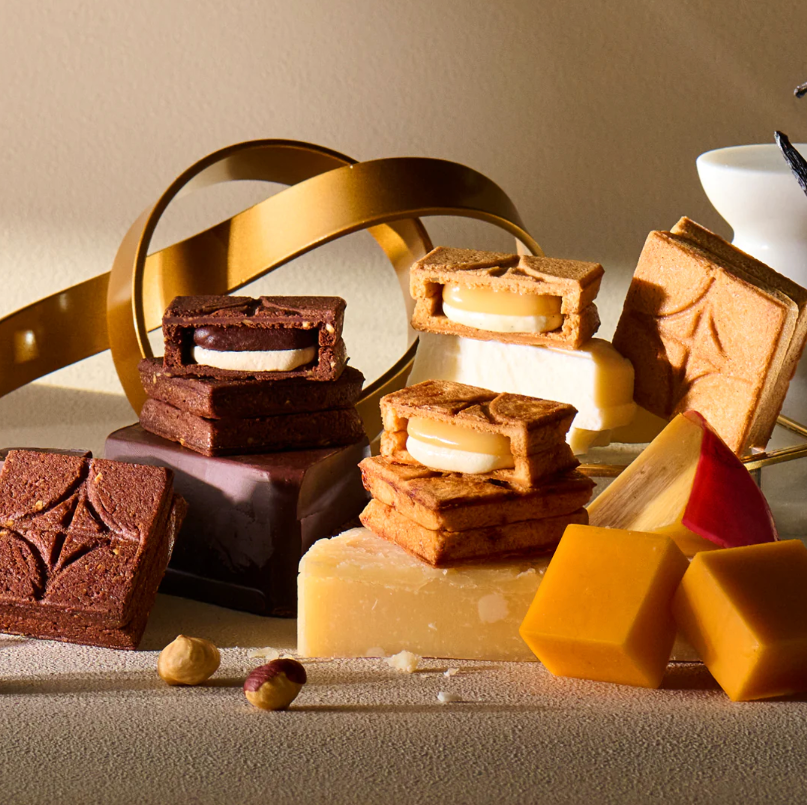 Premium Butter Sandwich 3-Type Assortment (18 pieces)