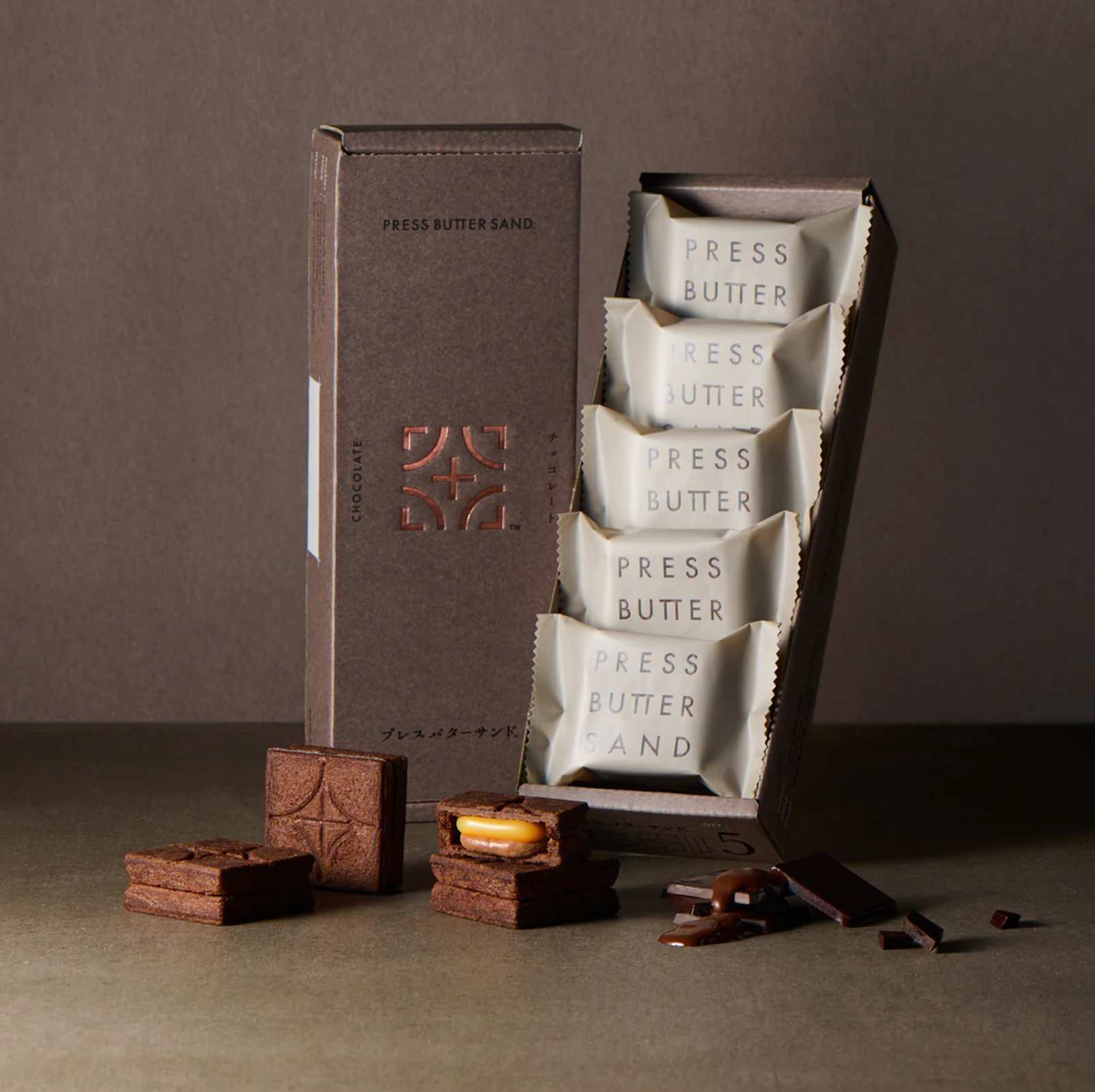 Butter Sandwich (Chocolate) 5 pieces