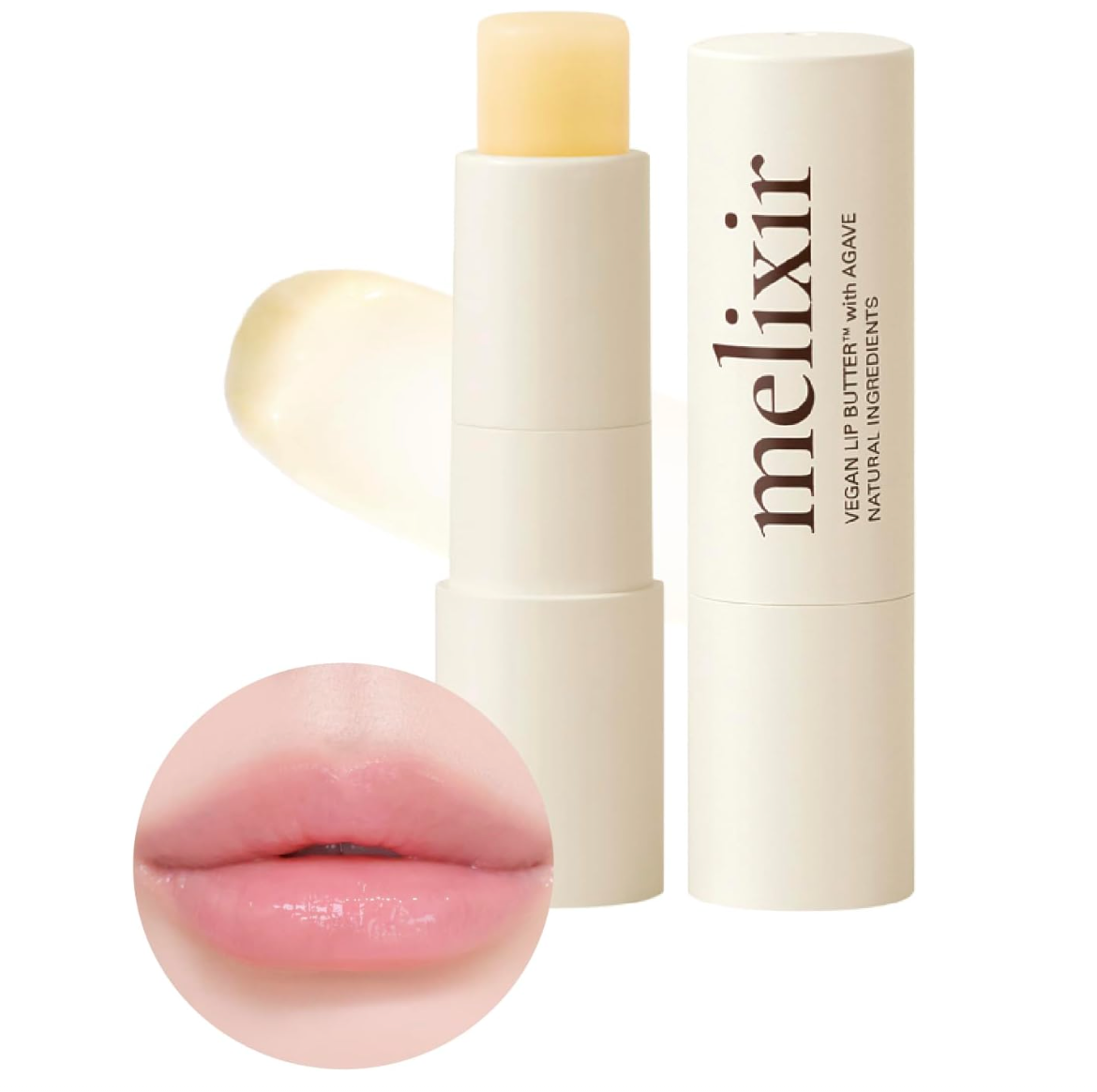 Melixir Vegan Lip Butter #01 Agave (Clear)