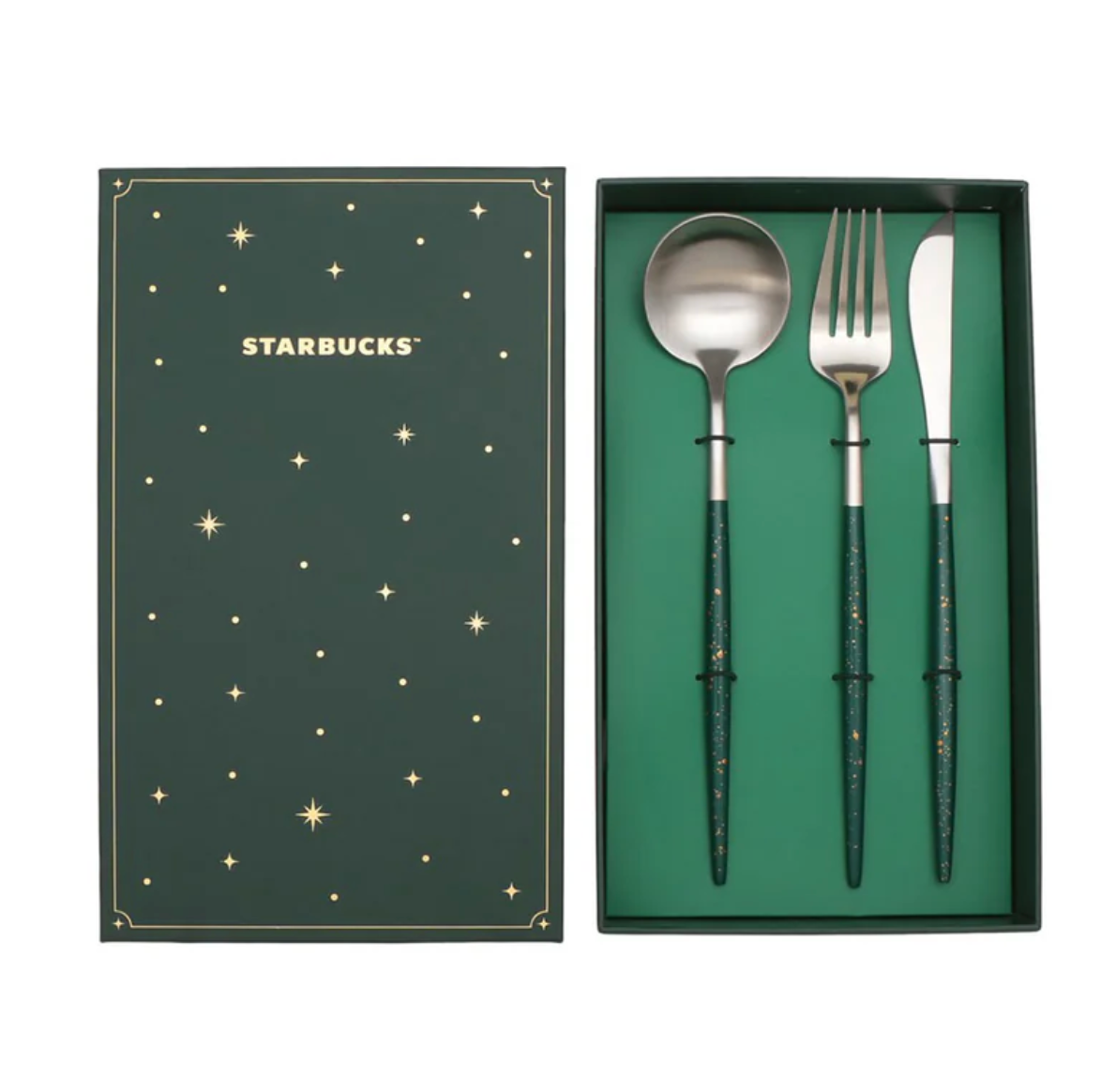 Starbucks Holiday 2025 Stainless Steel Cutlery Set