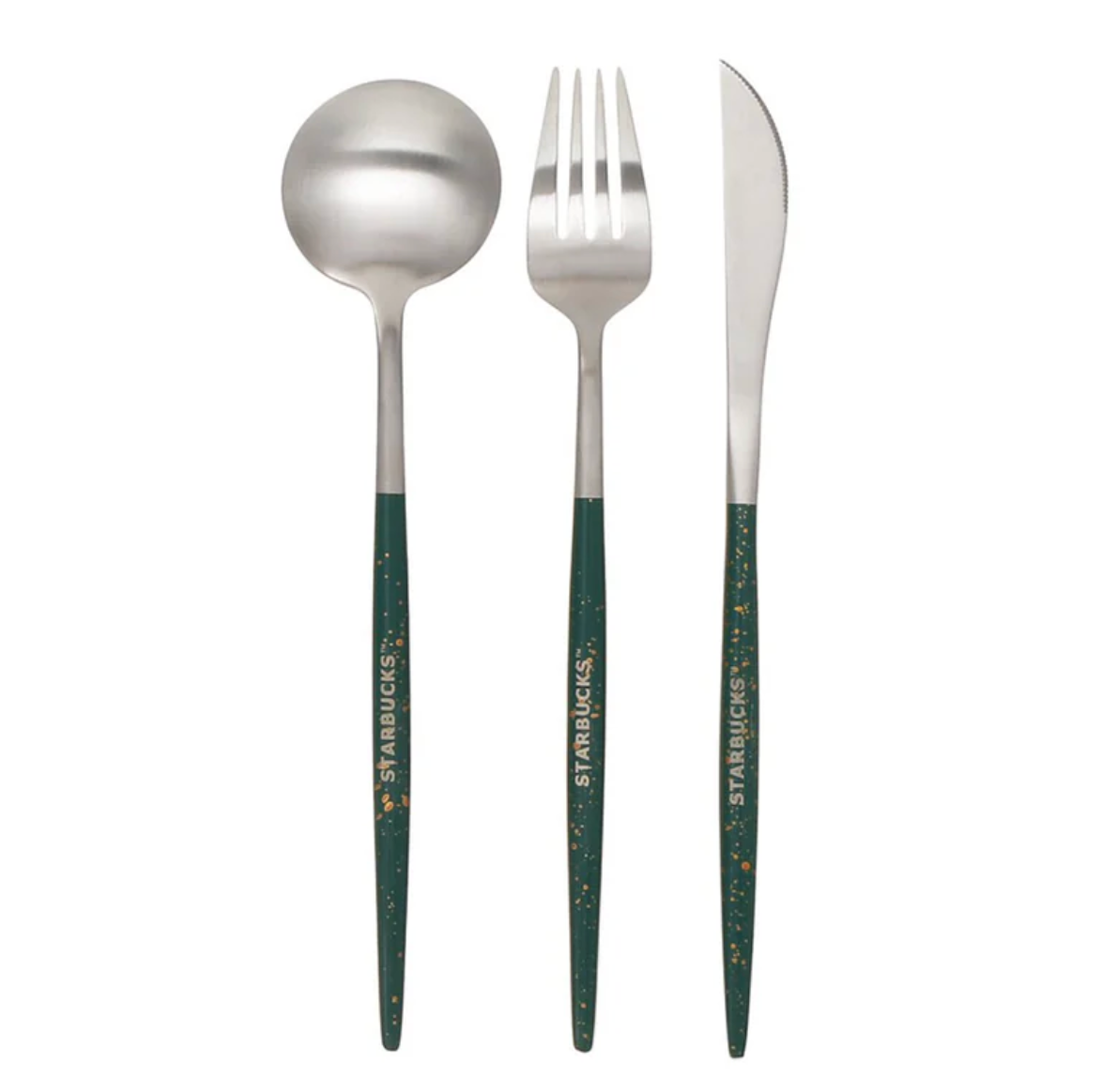 Starbucks Holiday 2025 Stainless Steel Cutlery Set