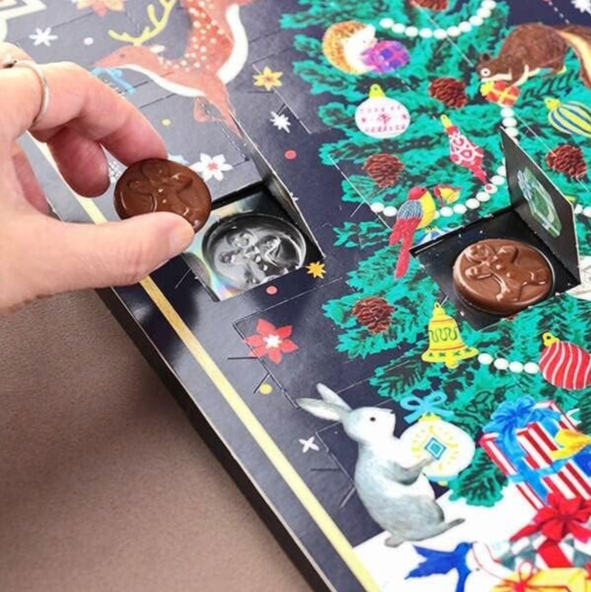 KALDI 2023 Chocolate Calendar, Forest Christmas